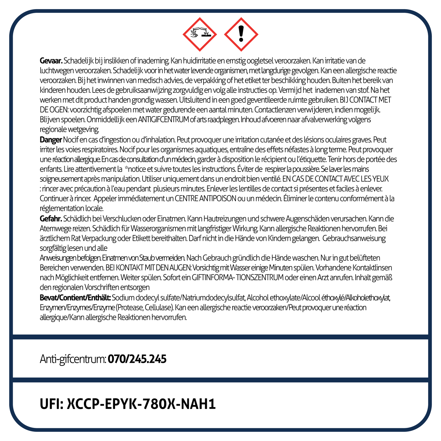 READY WAX STRIPS FOR DARK LAUNDRY (40 washes)