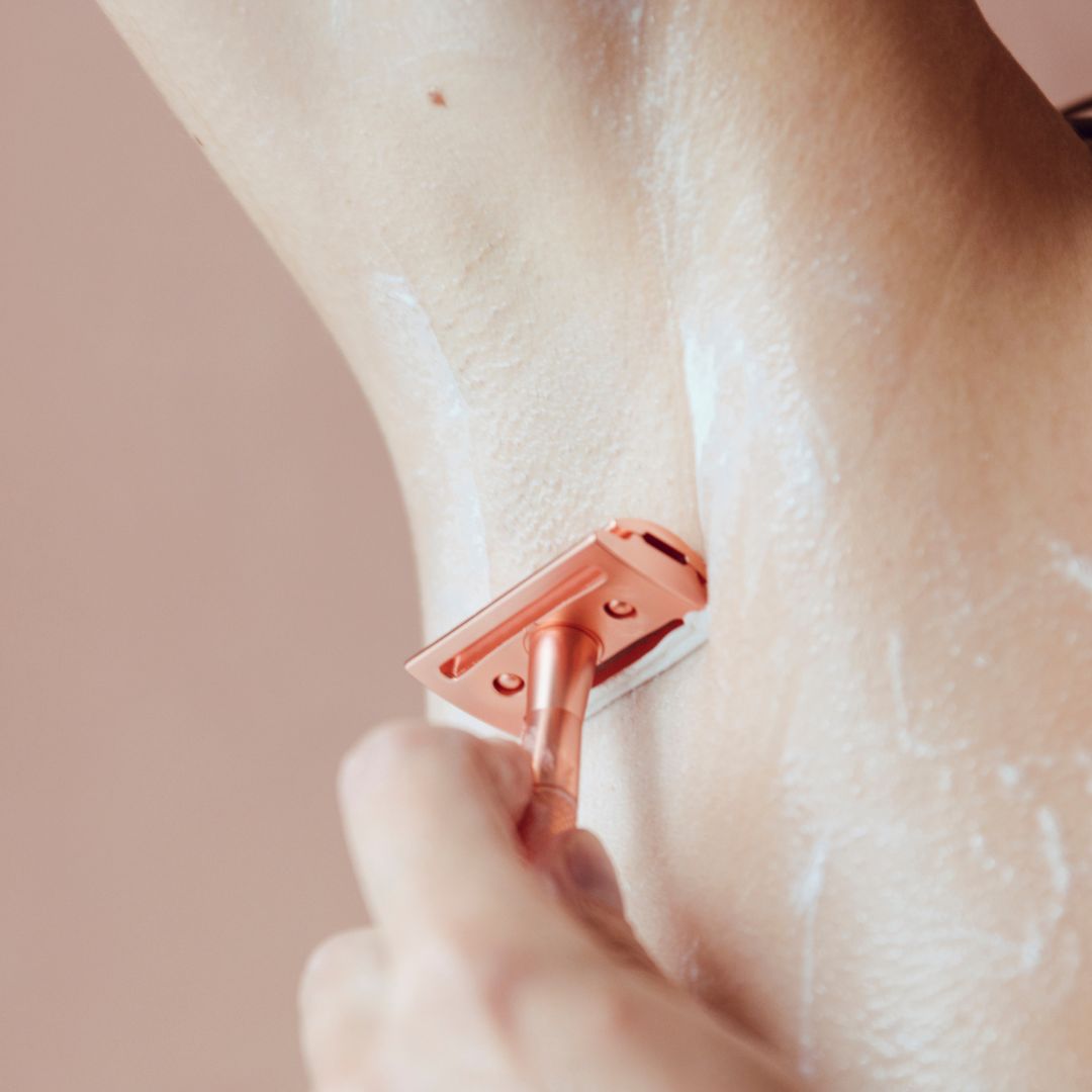 Safety Razor + Holder + Blades | 3 colors image 2