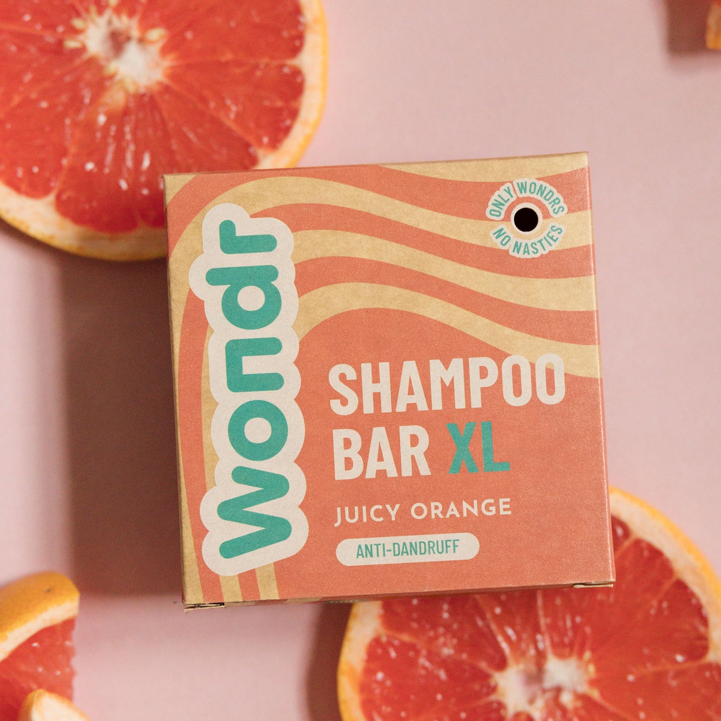 Shampoing solide XL à l'orange juteuse