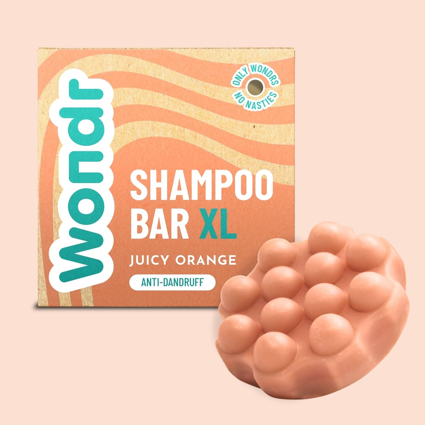 Shampoing solide XL à l'orange juteuse