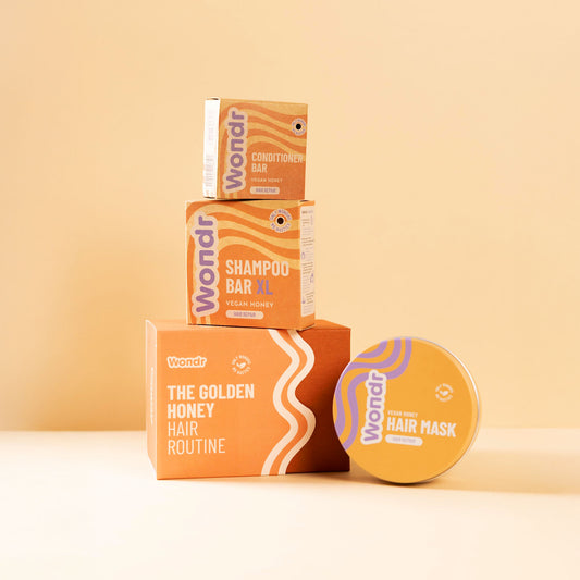 The Golden Honey Hair Routine | WONDR Cadeau