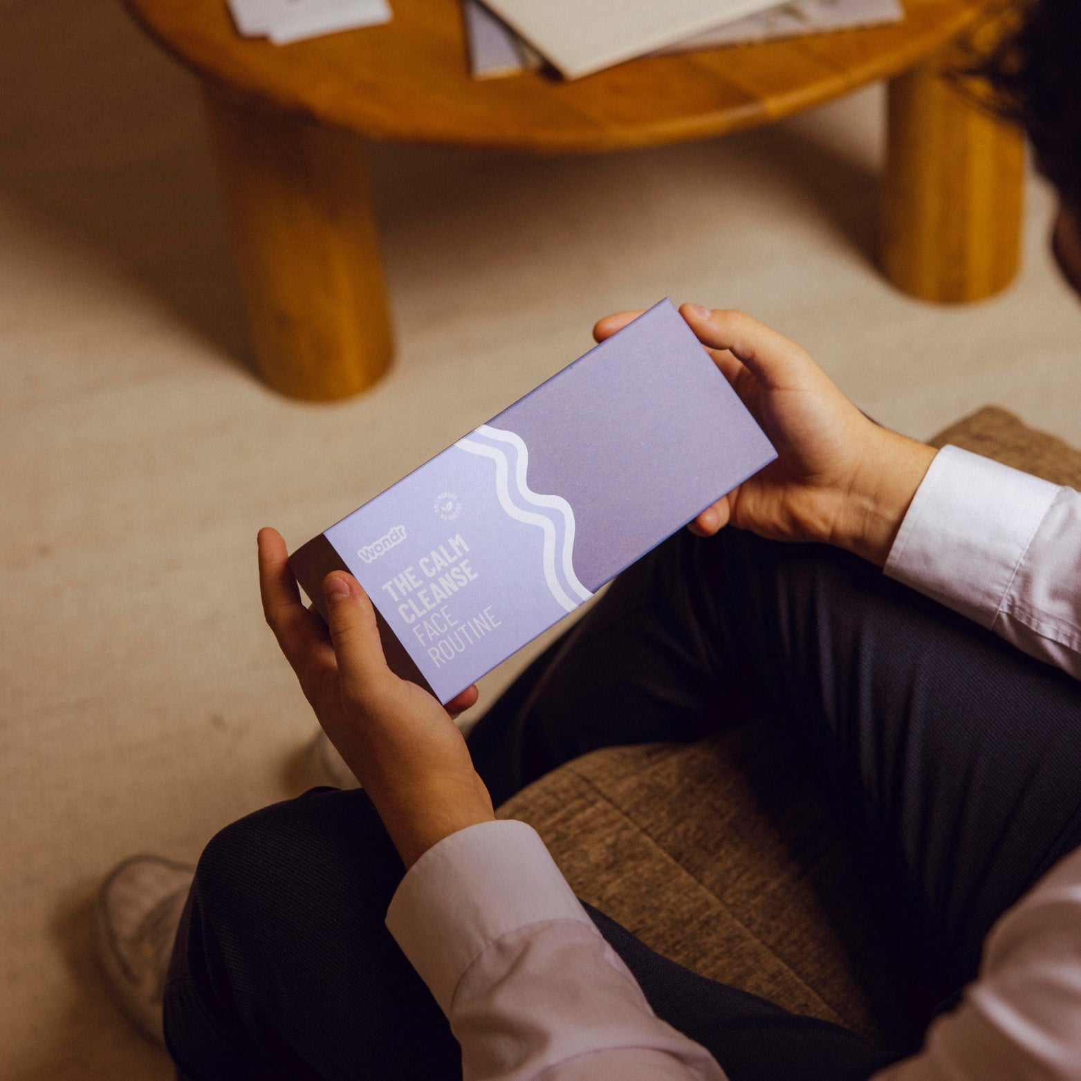 The Calm Cleanse Face Routine | Wondr Gift image 5