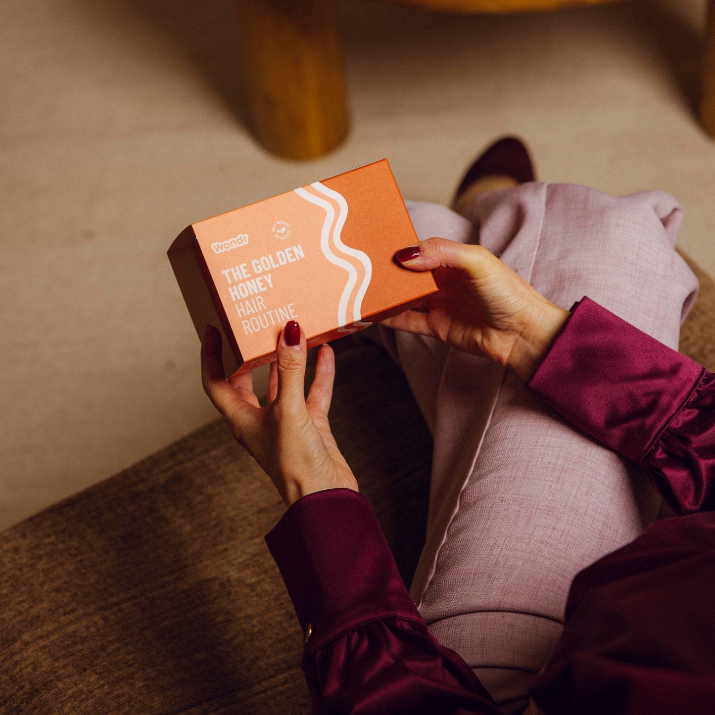 The Golden Honey Hair Routine | WONDR Cadeau